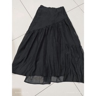 GRL black skirt