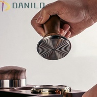 DANILO1 Coffee Tamper, 51/53/58MM Flat/threaded Bottom Coffee Leveler, Professional Self-rebounding 