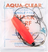 Aqua-Clear, Shark Surf Rig, 13/0 Extra Strong Circle Hook, AFW Swivel, 90 lb / 40.1 kg Surflon Black