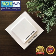 10pcs - 5mm x 150mm x 150mm THICKNESS DIY WHITE FOAM BOARD SHEET