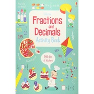 Usborne Fractions and Decimals Activity Book