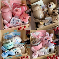 Birthday gift, valentine, March 8, October 20, birthday gift set for friends, water bottle with mean