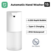 Mijia Automatic Hand Washer 1S Type-C Charging IPX5 Waterproof Rating 0.25S Rapid Bubble