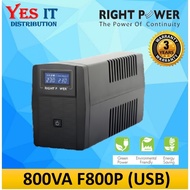 RIGHT POWER F800P USB / F1200P / F1500P / F2200P UPS 800VA 1200VA 1500VA 2200VA POWERTANK
