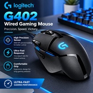 Professional Logitech G402 Gaming Mouse 20M Clicks 8 Programmable Buttons Anti-Slip for Fast-Paced S