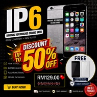IP6, Battery Health 100%, One Month Warranty.