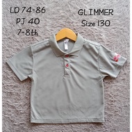 T-shirt POLO - semi-cr0p- girls 7-8 years old --GLIMMER--