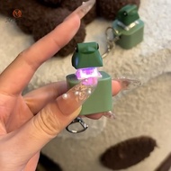 { MY Fashion }   Frog Croaking Fidget Toy Keychain With Colorful Lights Stress Reliever Anxiety Sens