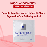 Sample Kem làm mờ sẹo thâm rỗ Rejuvaskin Scar Esthetique Crème with Silicone 4ml - ngochancosmetics
