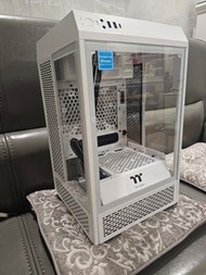 ITX 電腦機箱 Thermaltake Tower 100 電腦機箱 全景直立式迷你機殼 雪白版 細機箱 computer desktop case Thermaltake Tower 100 Wh