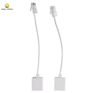 2 socket 8P4C / RJ45 male RJ11 6P4C to female M / F Adapter telephone Ethernet