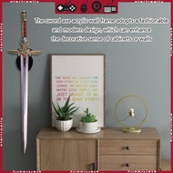 STA Set of 2 Vertical Swords and Axes Display Holder Wall Mounted Acrylic Rack for Home Decorations 