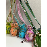 Indian Bag Drawstring Quilted