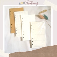 Loose Leaf A5 A6 A7 Binder Contents 6 Rings Refill High Quality Flostationary Paper