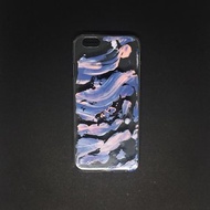 Acrylic 手繪抽象藝術手機殼 | iPhone 6/6s | Raging