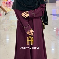 Abaya Malika exclusive by auliyaahijab anti UV abaya lebaran abaya umroh abaya dubai exclusive abaya