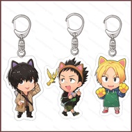 PS3 SAKAMOTO DAYS Acrylic Keychain Student Backpack Pendant Heisuke Mashimo Accessories Anime Periph