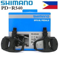 Shimano Road Bike Pedals SPD-SL R540 Bicycle Pedals Bicycle Self Locking Pedals with SH11 Cleat