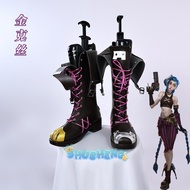 Game Anime LoL Arcane Jinx Cosplay sheos Jinx shoes