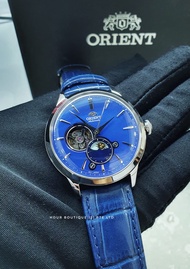 * OFFICIAL ORIENT WARRANTY * Brand New Orient Open Heart Moonphase Mens Automatic Dress Watch