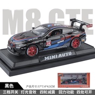 Diecast bmw M4 M8 X3M X5 scale 1:32 gift collection miniature display car