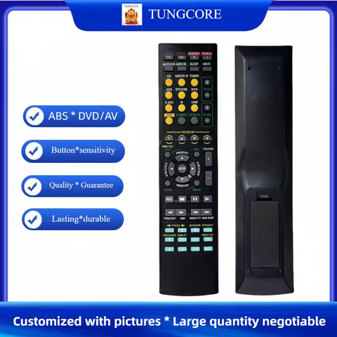 New Remote Control for Yamaha RX-V2500 RX-V2500BL RX-V2600 RX-V2600BL DSP-AX2400 RX-V2400 RX-V2400RD