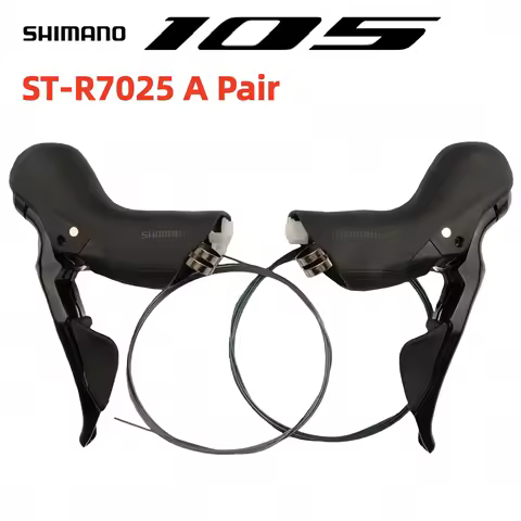 Shimano 105 Series ST-R7025 Shifter A Pair 2×11S Hydraulic Disc Brake Dual Control Lever For Road Bi