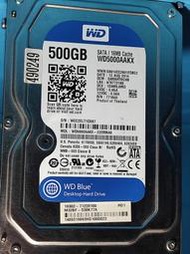 WD 藍標 WD5000AAKX 500G 3.5吋SATA硬碟 7200轉 SATA3 良品