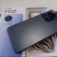 handphone Vivo Y02 ram 3/32 / android second/ seken