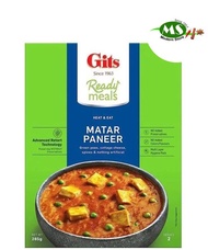 Gits Matar Paneer Ready Meals With No Preservatives 285g