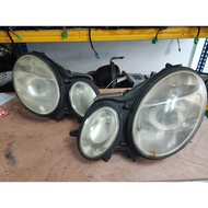 Mercedes Benz W211 Pre Facelift Empty Headlamp Lampu Depan Kosong