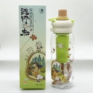 Tea Yan Yue Color Shenzhen Limited Series Portable Cup New Style 680ml Straw Portable Cup 7.14m