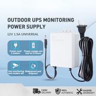Mini UPS Battery Backup 12V 1.5A 5400mAh UPS Power Supply Backup for WiFi Camera AC to DC. Mini UPS 