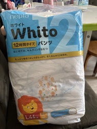 nepia white妮飄尿片嬰兒紙尿片內褲型 L 44片