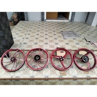 ENKEI ORIGINAL F1ZR FIZR PNP BEBEK YAMAHA SMALL DRUM WHEELS