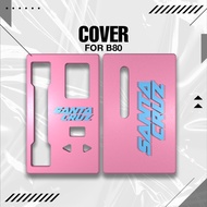 SANTA CRUZ PINK BLUE MOTIF Backdoor Panel 3D for (B80) (Front Rear)