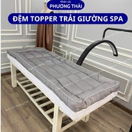 Spa bed Topper, pressed cotton spa bed mattress, premium eyelash bed