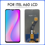 จอ LCD แบบดั้งเดิม XD 6.6 "สำหรับ Itel A60 A662L การเปลี่ยนดิจิทัลแผงประกอบจอแสดงผล LCD แบบสัมผัสหน้
