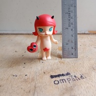 Pop mart molly zodiac Gemini red figure toy