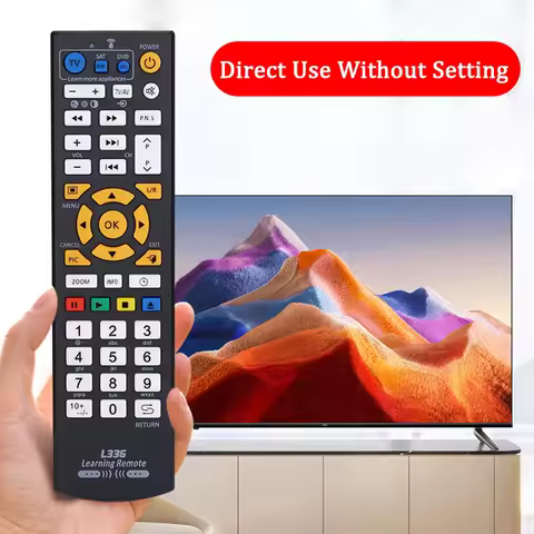 Smart L336 IR Learning Remote Control For CBL DVD SAT STB DVB HIFI TV BOX VCR STR-T Controller with 