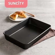 [READY STOCK] SUNCITY 13-Inch Rectangular Deep Baking Pan | Carbon Steel Non-Stick Roasting Tray 323