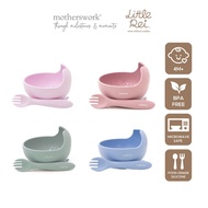 Little Rei Suction Bowl with Spork - Baby Tableware/Spoon/Fork
