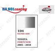 Scratch Removal Spray Paint for TOYOTA FORTUNER, SILVER color code 1D4 - SILVER ASH, genuine REPAINT