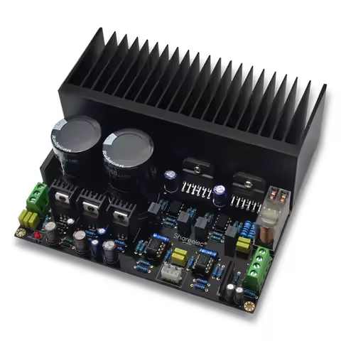 LM3886 Stereo High-power Amplifier Board OP07 DC Servo 5534 Independent Operational Amplifier Gold P
