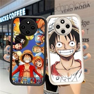 GK-62 One Piece Family Black and White Silicone Casing for Xiaomi Redmi Realme poco 13 C61 C75 A3X 1