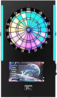 Electric Digital Dart Boards with LED Display, Electronic Dartboard Set with 26 Games, 6 Darts, Buil