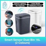 [SG] Smart Sensor Dust Bin | Intelligent Trash Bin | Office Home Kitchen Waste Bin Dustbin