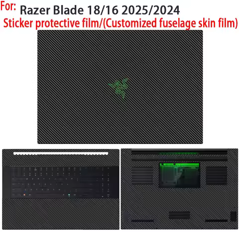 For New Razer Blade 18/16 14 2026/2025 Customized Skins Sticker Protective Film RZ09-0529/RZ09-0528/