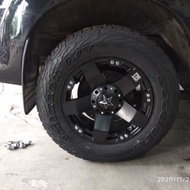 TERJAMIN ASLI VELG MOBIL OFFROAD PLUS BAN ACCELERA RASTA HSR RING 17