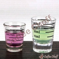 ESPRESSO CUP SET ESPRESSO COFFEE GLASS ESPRESSO ONE SHOT GLASS ESPRESSO TWO SHOT GLASS